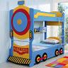 Детская двухъярусная кровать Milli Train (Паровоз)
